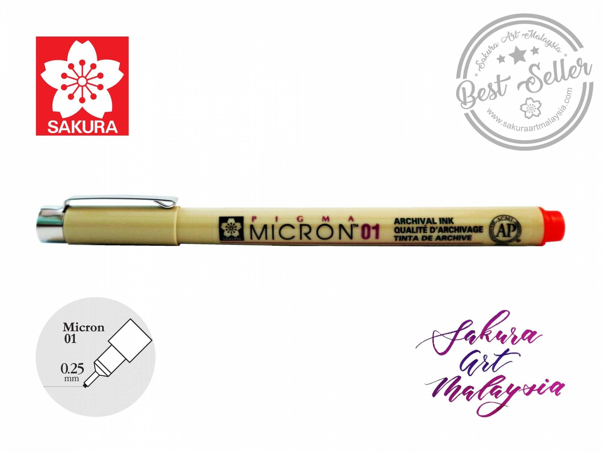 SAKURA Pigma Micron Pen Colour