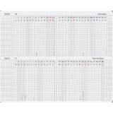 KOKUYO 2024 Jibun Techo Diary Biz mini Matte Black