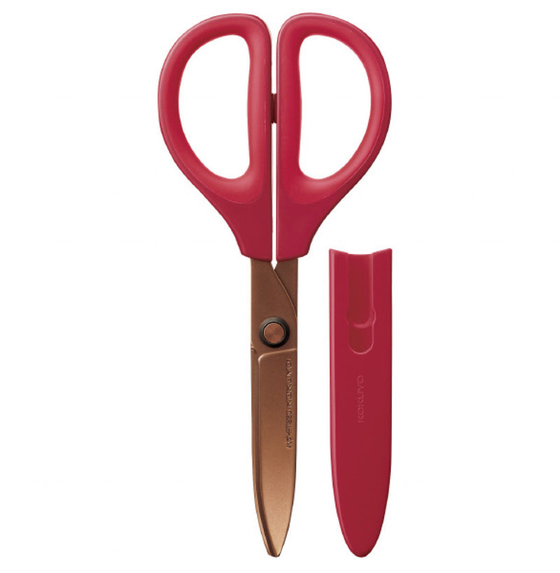 KOKUYO Saxa Scissors Titanium Red