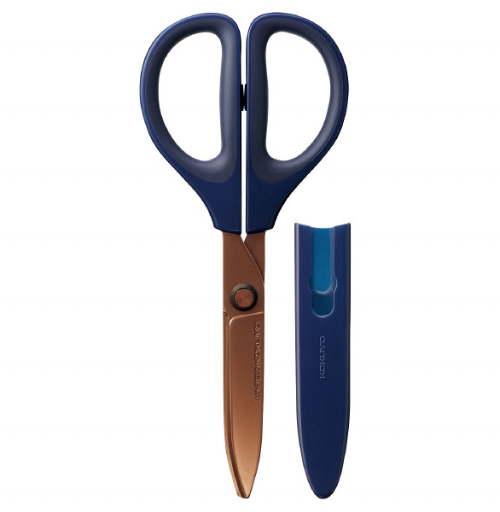 KOKUYO Saxa Scissors Titanium Dark Blue