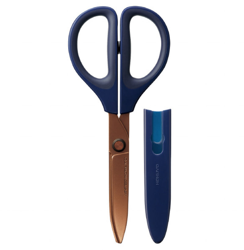 KOKUYO Saxa Scissors Titanium Dark Blue