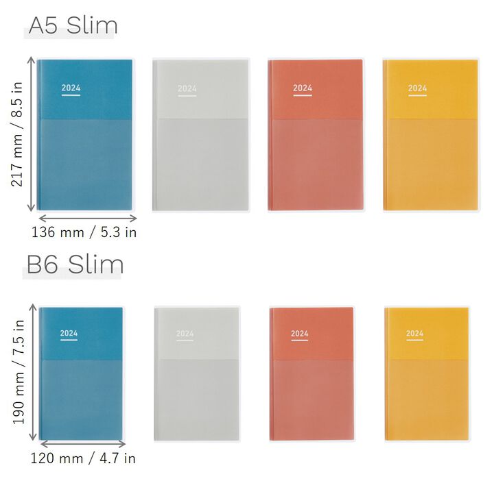 KOKUYO 2024 Jibun Techo Diary Days Grey