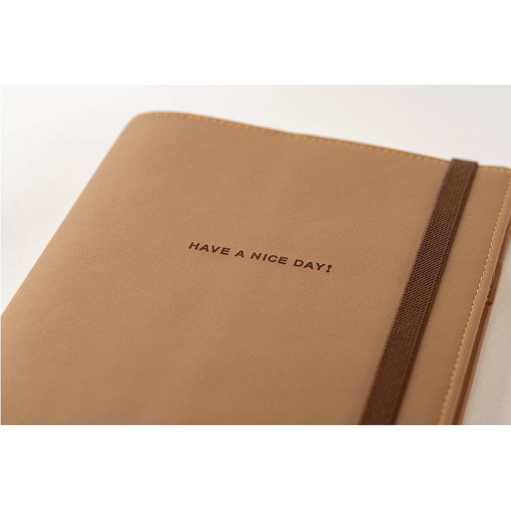 HOBONICHI TECHO 2024 A5 Have A Nice Day! Almond (Cover Only)
