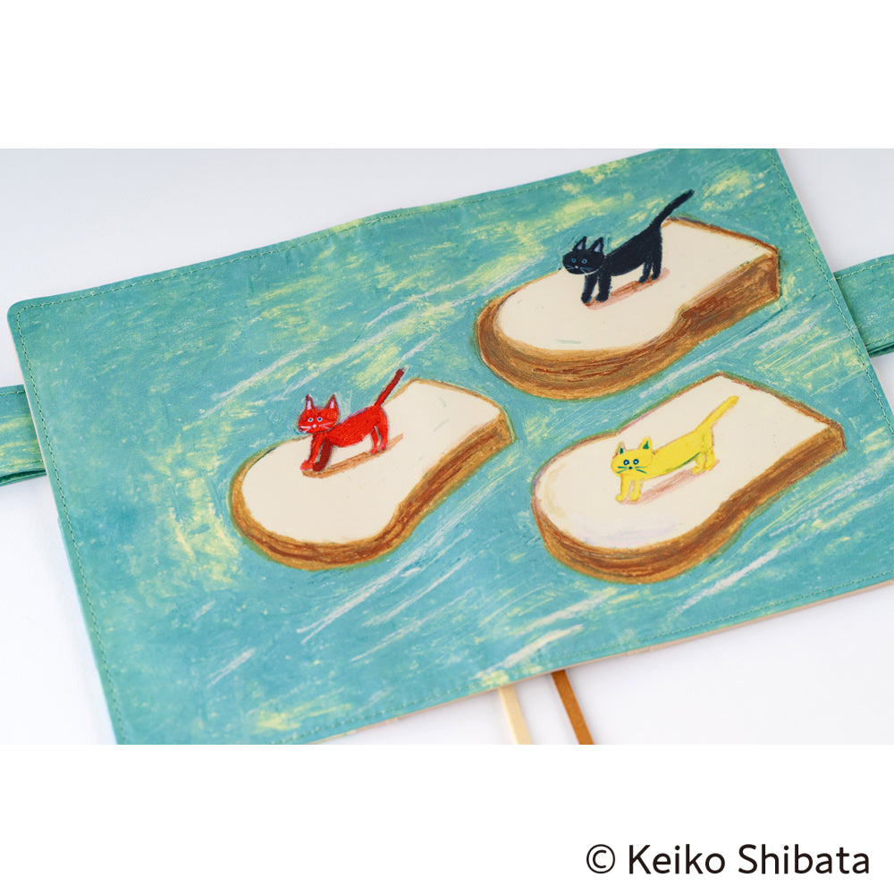 HOBONICHI A6 Cover 2025 Keiko Shibata Bread in the wind