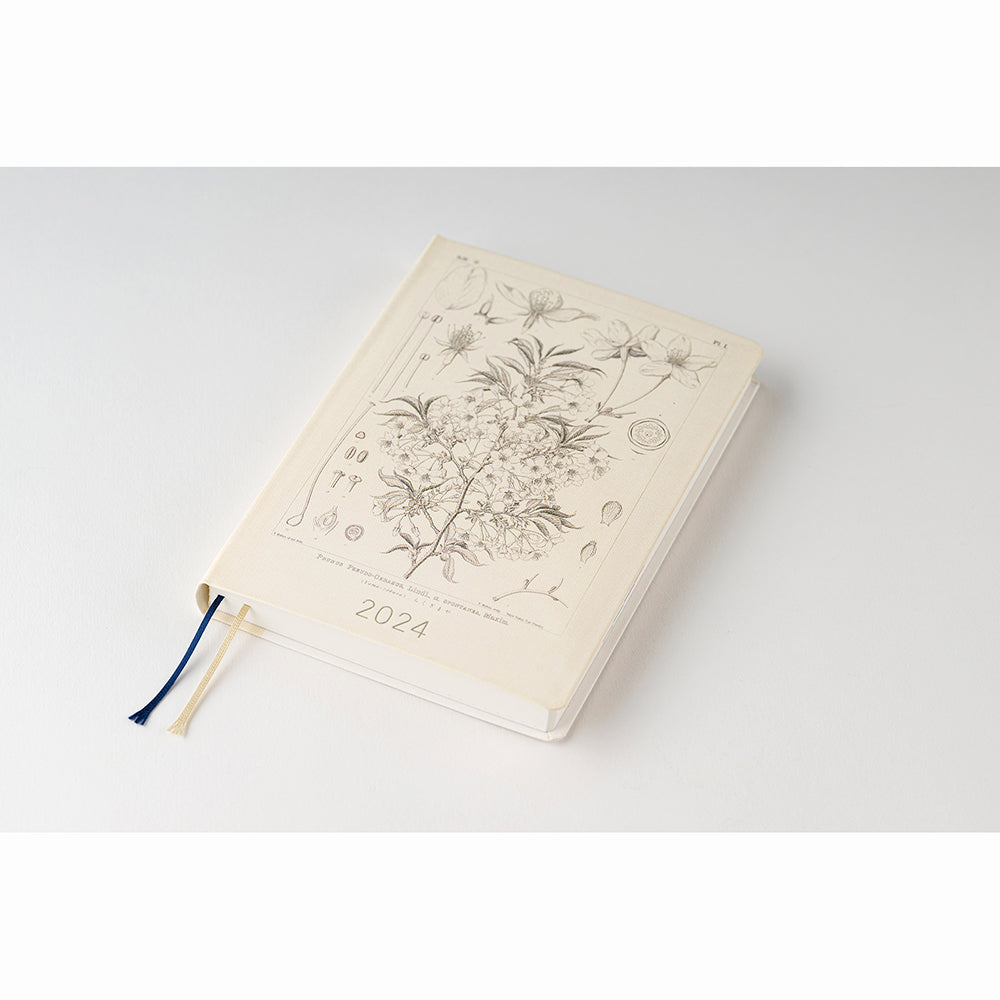HOBONICHI 2024 Plain Notebook Yamazakura A6