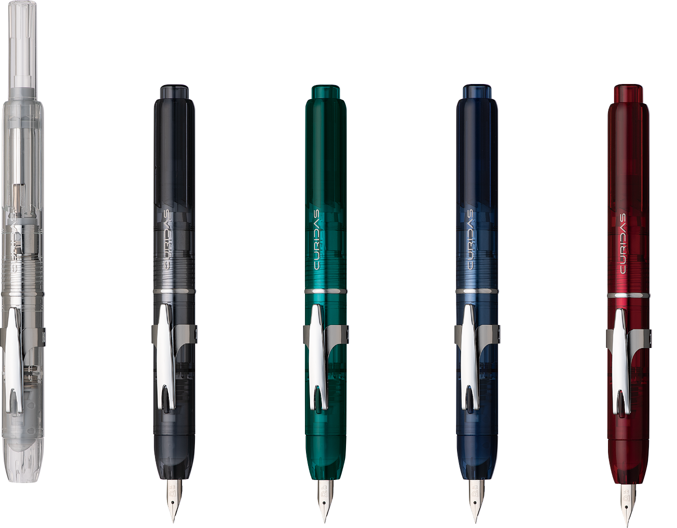 PLATINUM CURIDAS Fountain Pen + Gift Box : Prism Cyrstal M