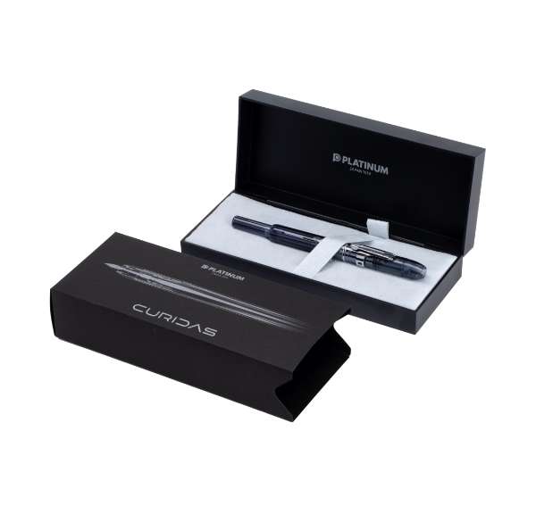 PLATINUM CURIDAS Fountain Pen + Gift Box : Urban Green M