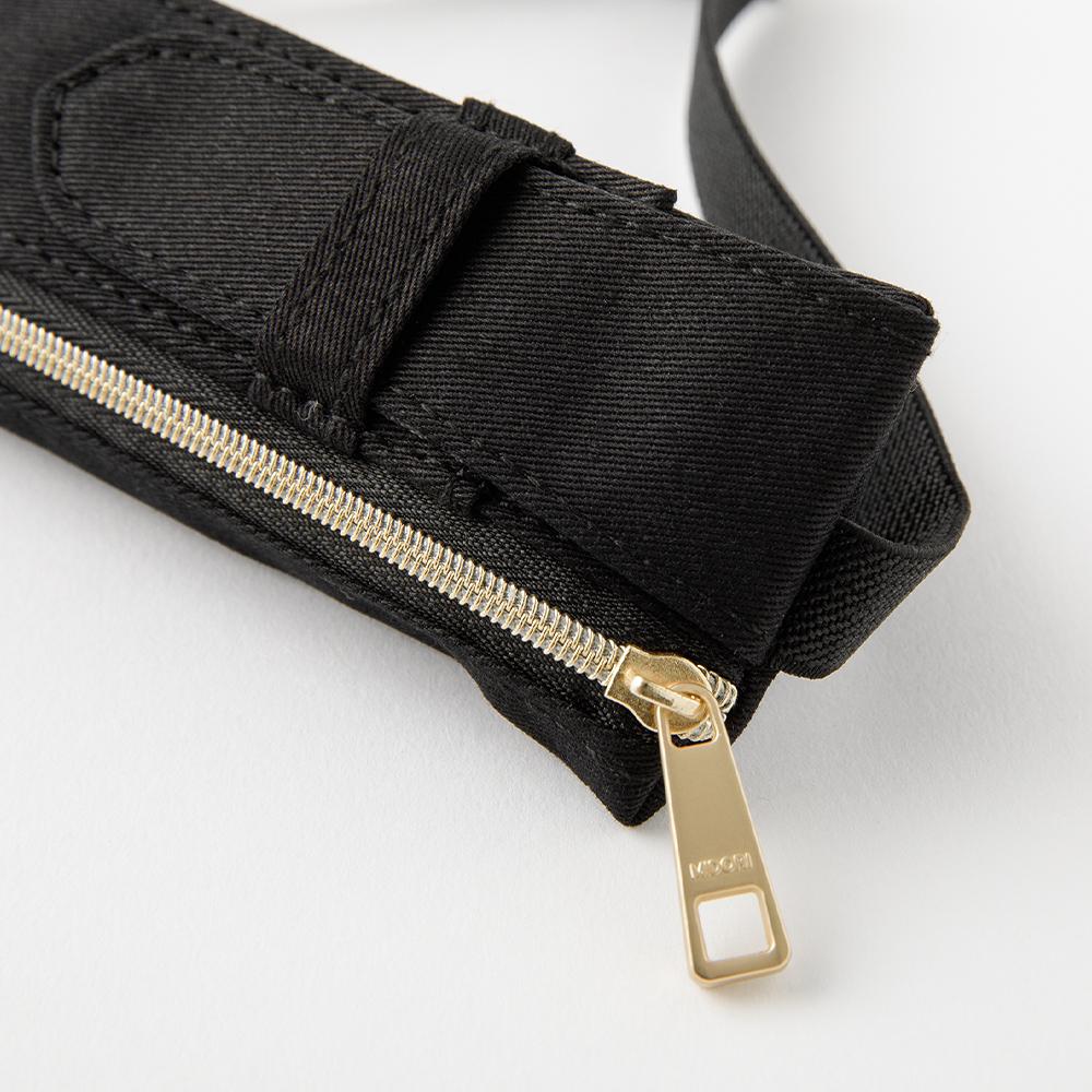 MD Book Band Pen Case B6-A5 Black A