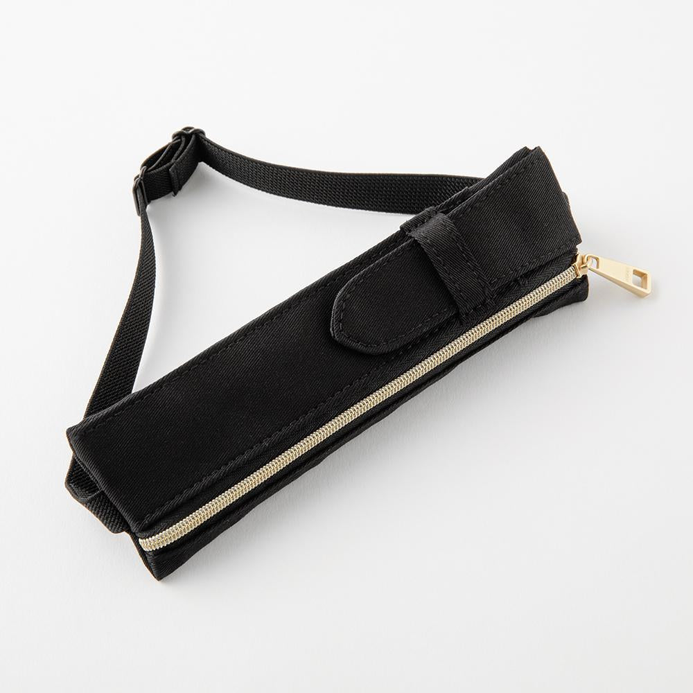 MD Book Band Pen Case B6-A5 Black A