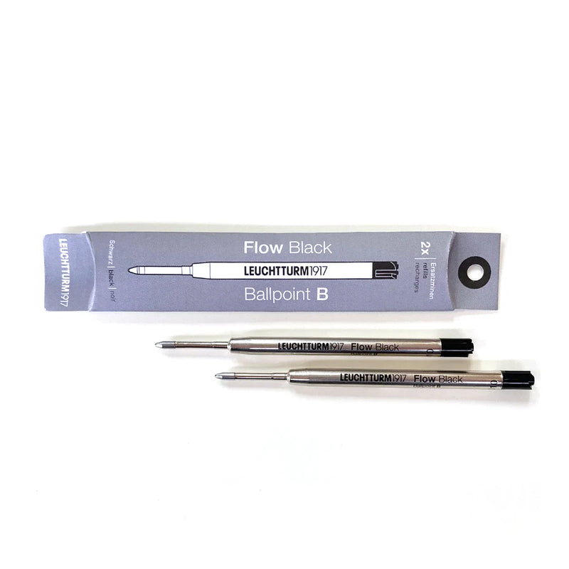 L.1917 Drehgriffel Nr. 1 Refill Pack of 2 Black Medium