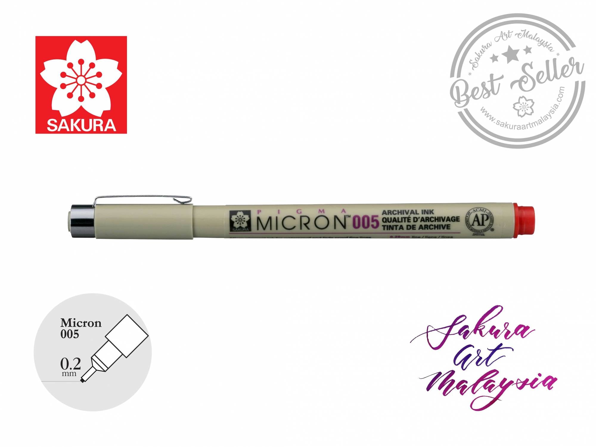 SAKURA Pigma Micron Pen Colour