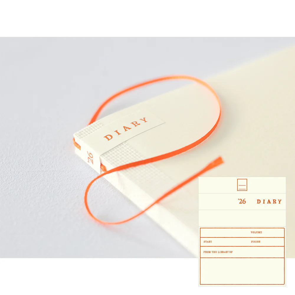 MD Notebook Diary B6 Slim 2026