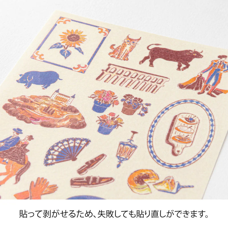 MD Sticker 2713 Spanish Motifs