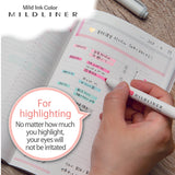 ZEBRA WKT7 Mildliner Highlighter Sherbet Yellow