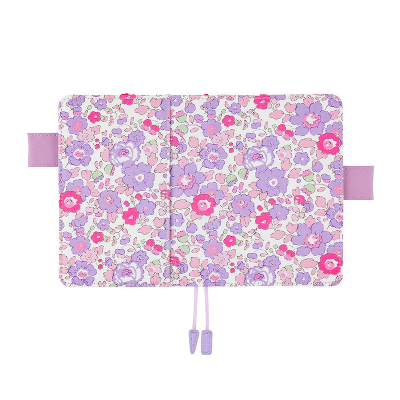 HOBONICHI TECHO 2023 Liberty Fabrics Betsy Neon Purple A6 (Cover Only)