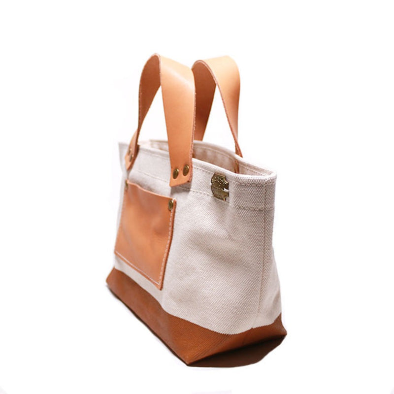 TSL Canvas Engineer Bag Petite Light Brown