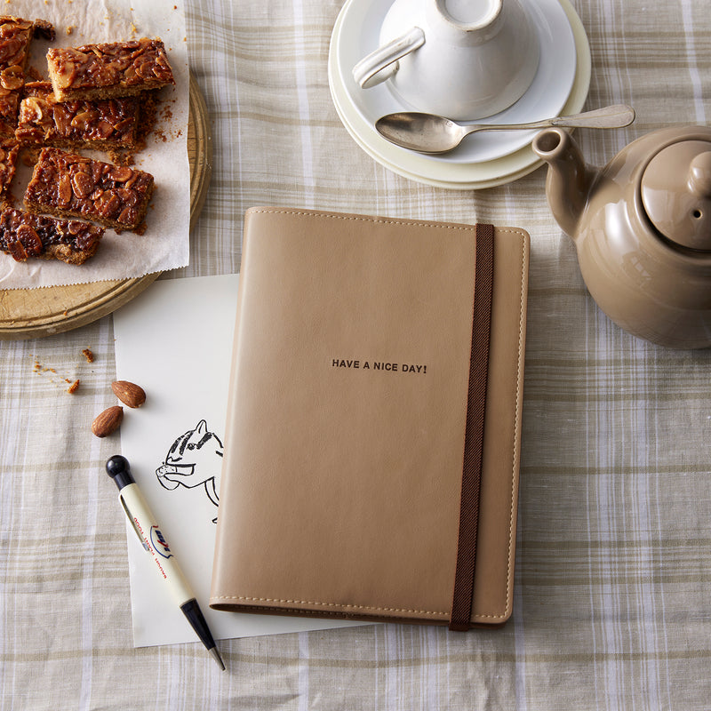 HOBONICHI TECHO 2024 A5 Have A Nice Day! Almond (Cover Only)