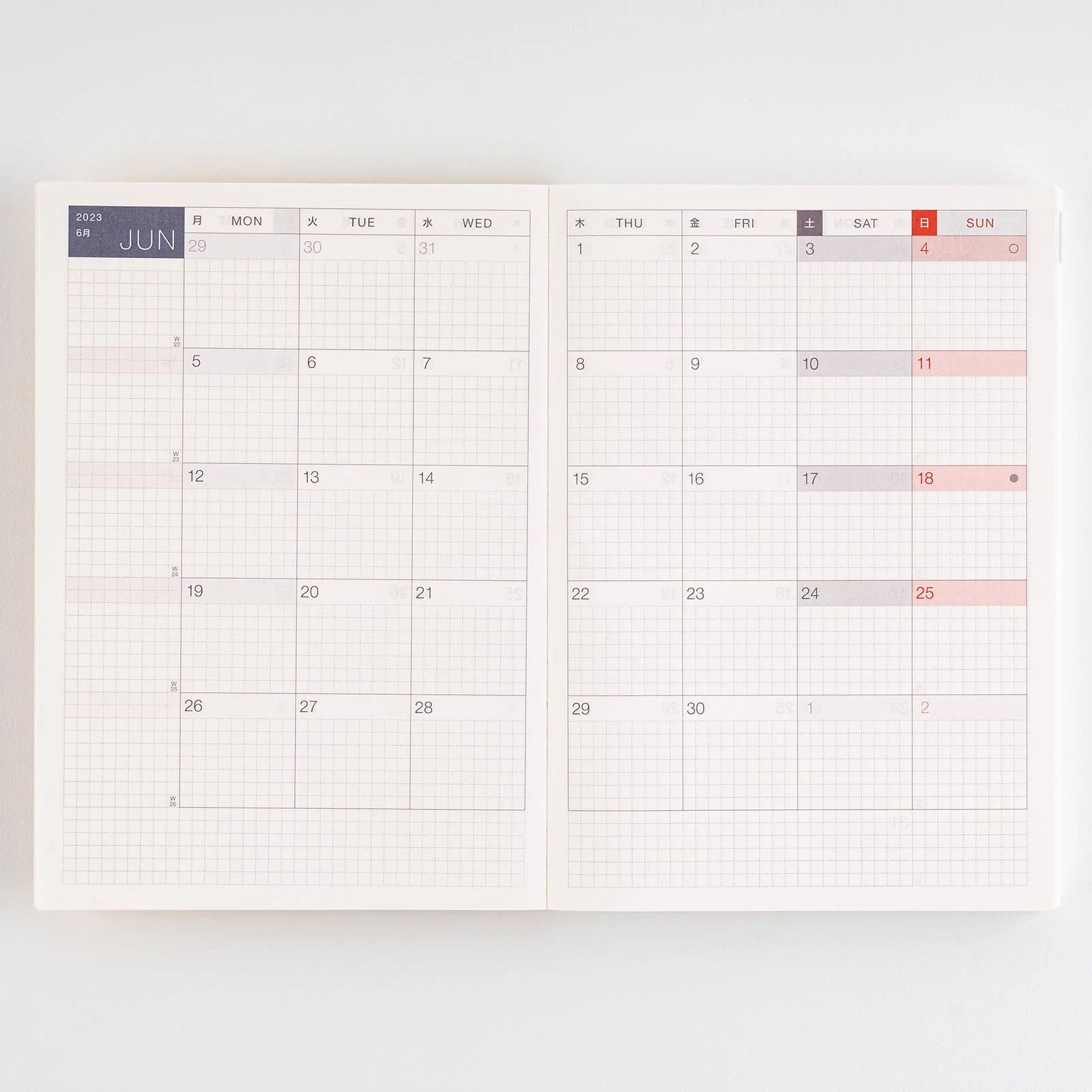 HOBONICHI TECHO 2023 Cousin English A5