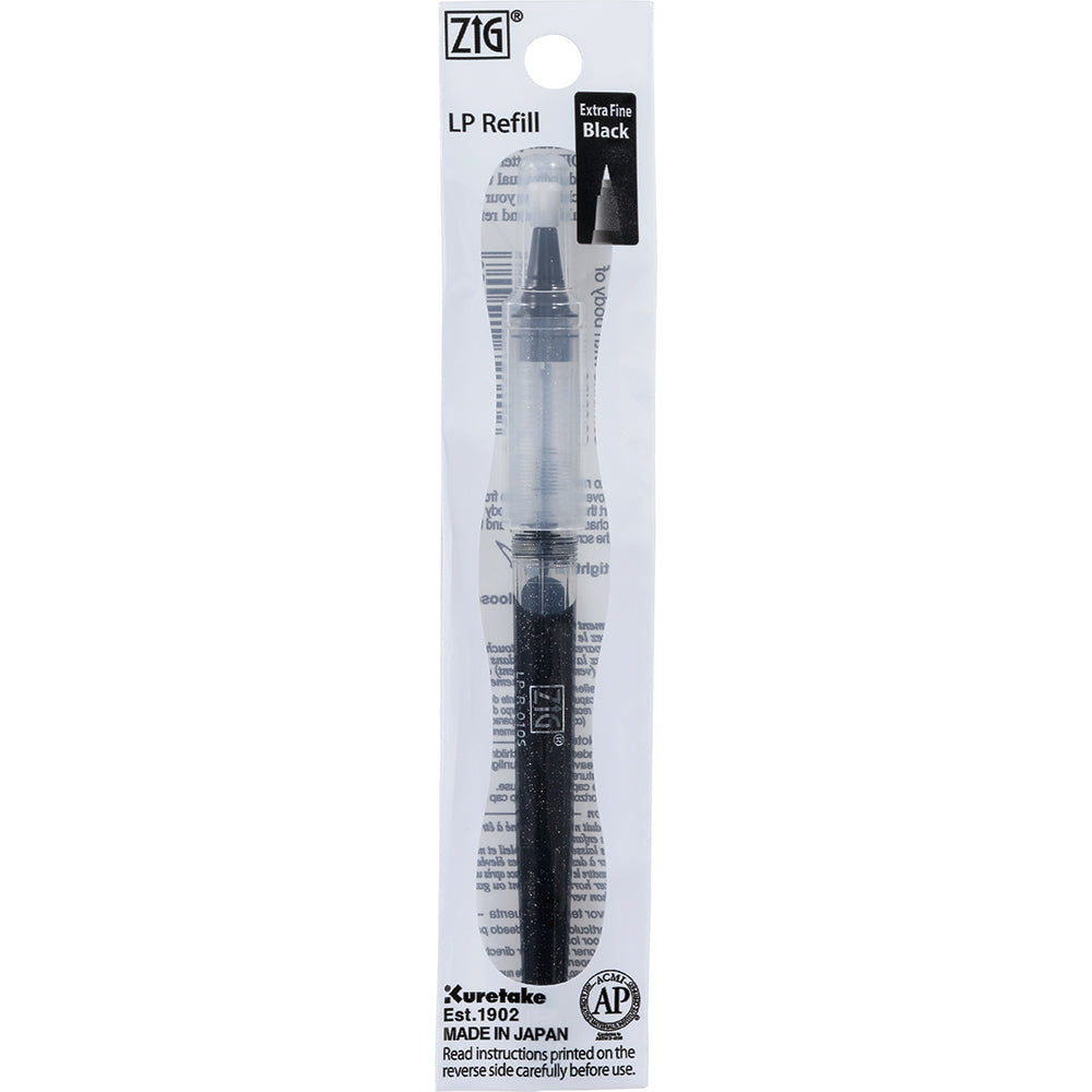 ZIG Letter Pen Cocoiro Refill Ex. Fine Tip / Black