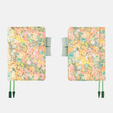 HOBONICHI TECHO 2024 A6 Liberty Fabrics Hollyhocks Orange (Cover Only)