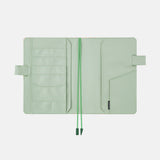 HOBONICHI TECHO 2024 A5 Liberty Fabrics Hollyhocks Orange (Cover Only)