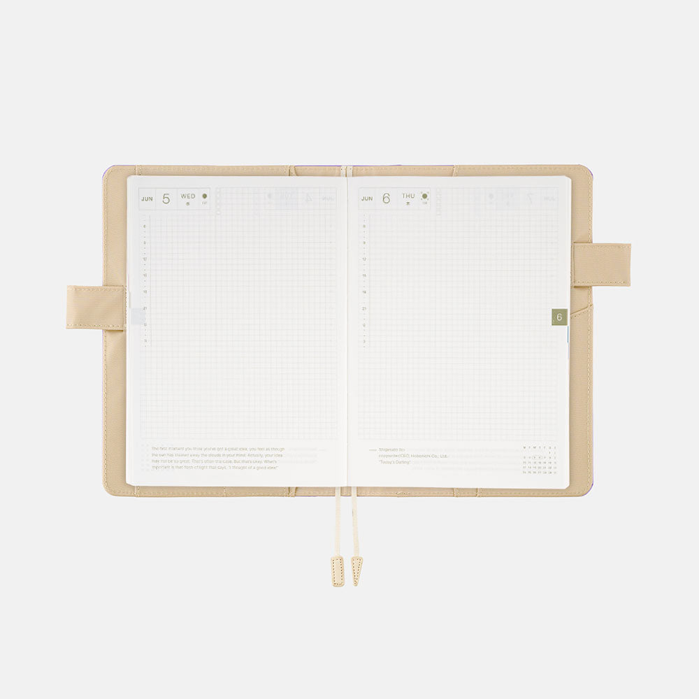 HOBONICHI TECHO 2024 A5 Violets (Cover Only)