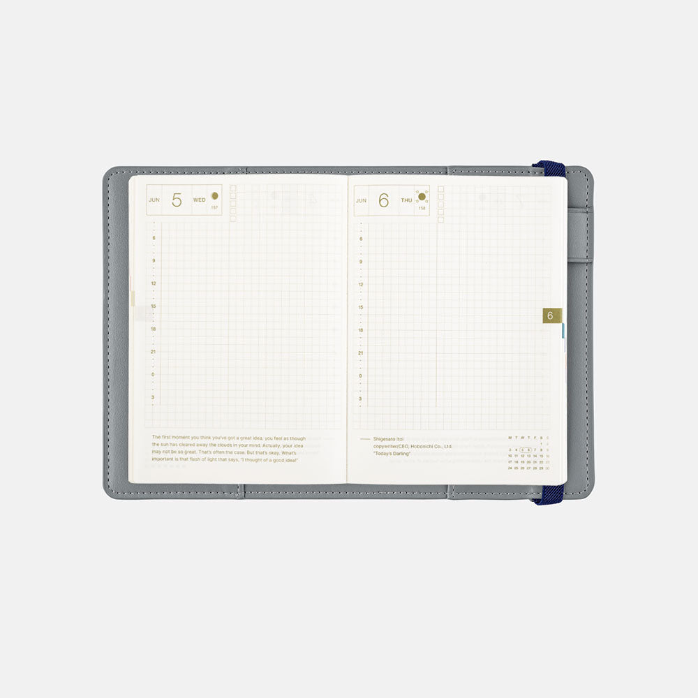 HOBONICHI TECHO 2024 A6 Have A Nice Day Mint Candy (Cover Only)