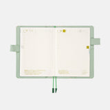 HOBONICHI TECHO 2024 A5 Liberty Fabrics Hollyhocks Orange (Cover Only)