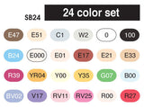 COPIC Sketch Marker 24Cols Set
