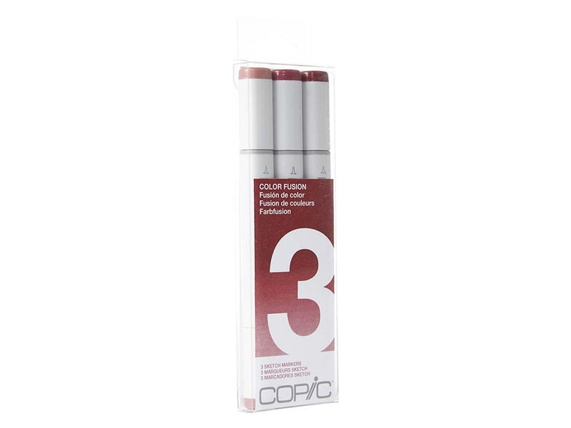 COPIC Sketch Marker 3Cols Set Fusion 3