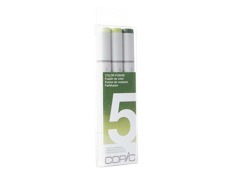 COPIC Sketch Marker 3Cols Set Fusion 5