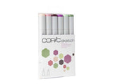 COPIC Sketch Marker 6Cols Set Floral Favorites 1