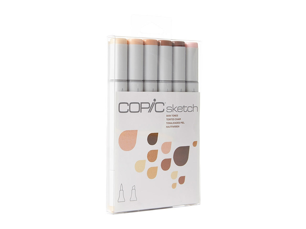 COPIC Sketch Marker 6Cols Set Skin Tone 1