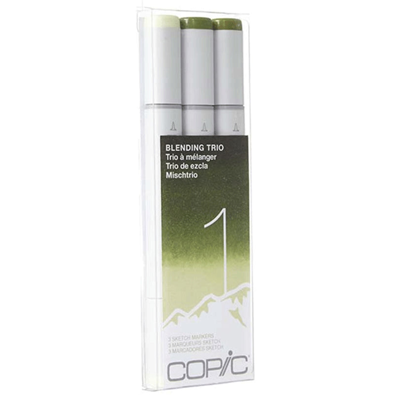COPIC Sketch Marker 3Cols Set Blend Trio 1