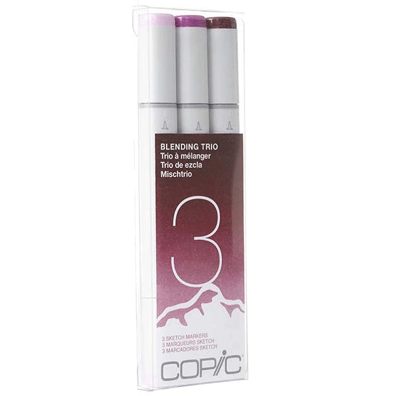 COPIC Sketch Marker 3Cols Set Blend Trio 3