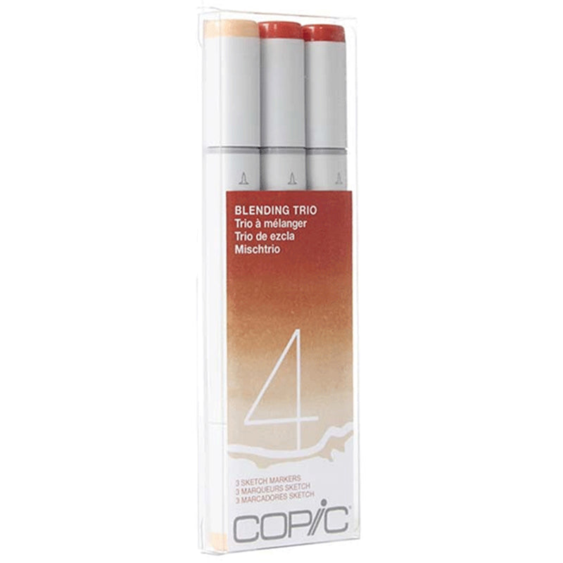 COPIC Sketch Marker 3Cols Set Blend Trio 4