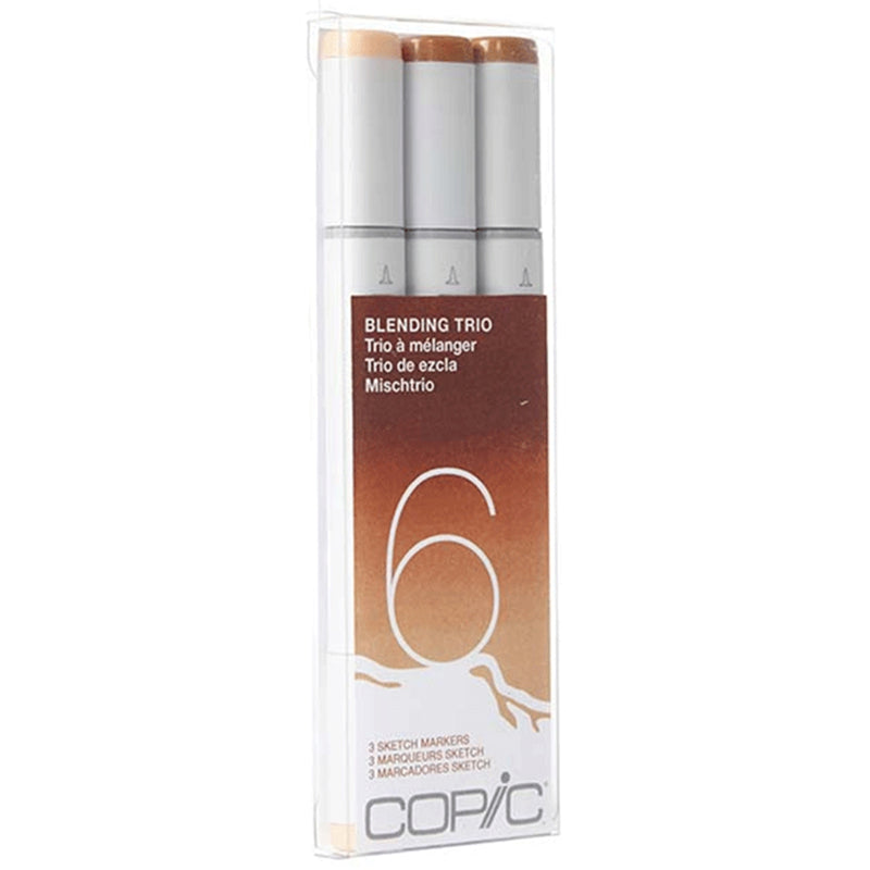 COPIC Sketch Marker 3Cols Set Blend Trio 6