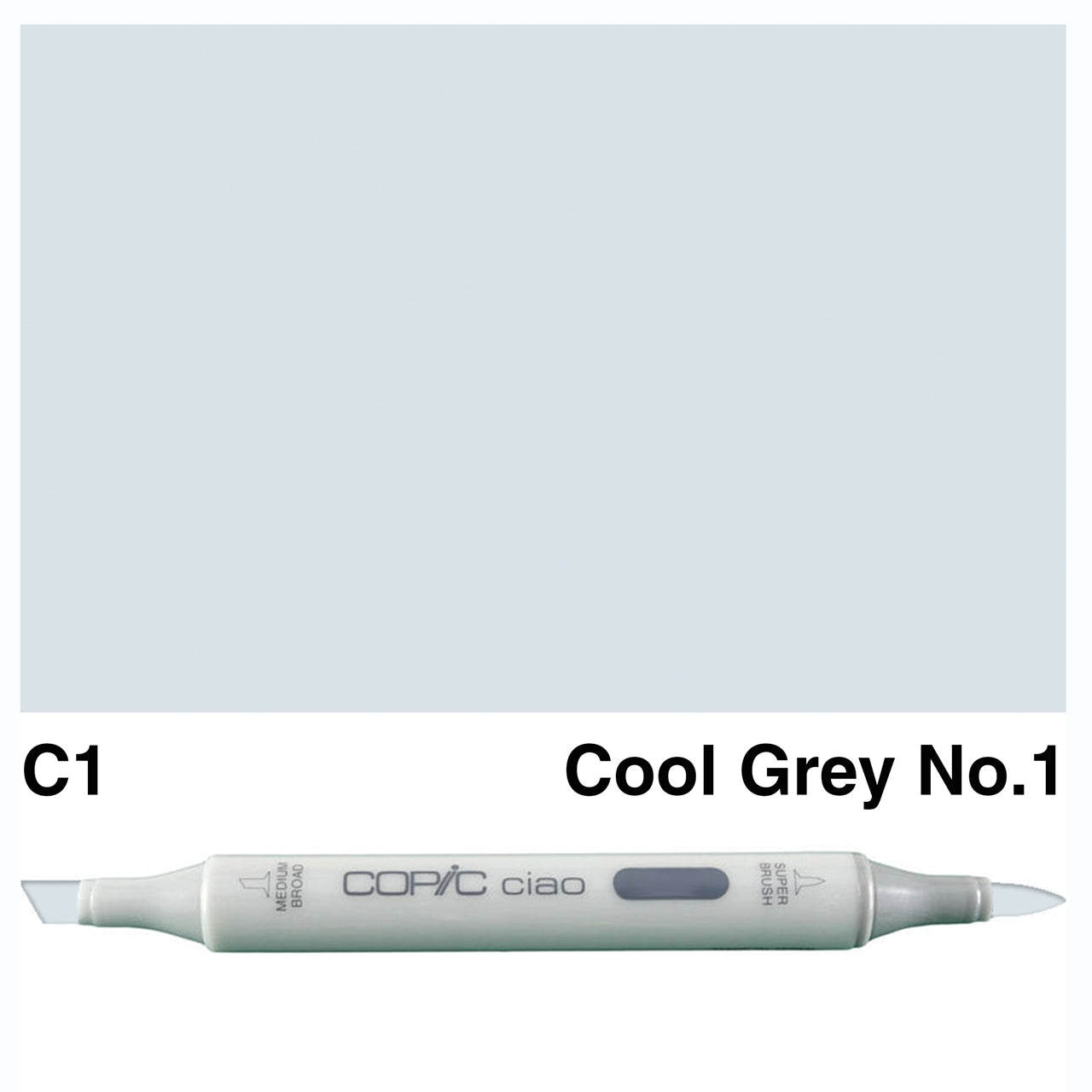 COPIC Ciao Marker COOL GREY (C0-C7)