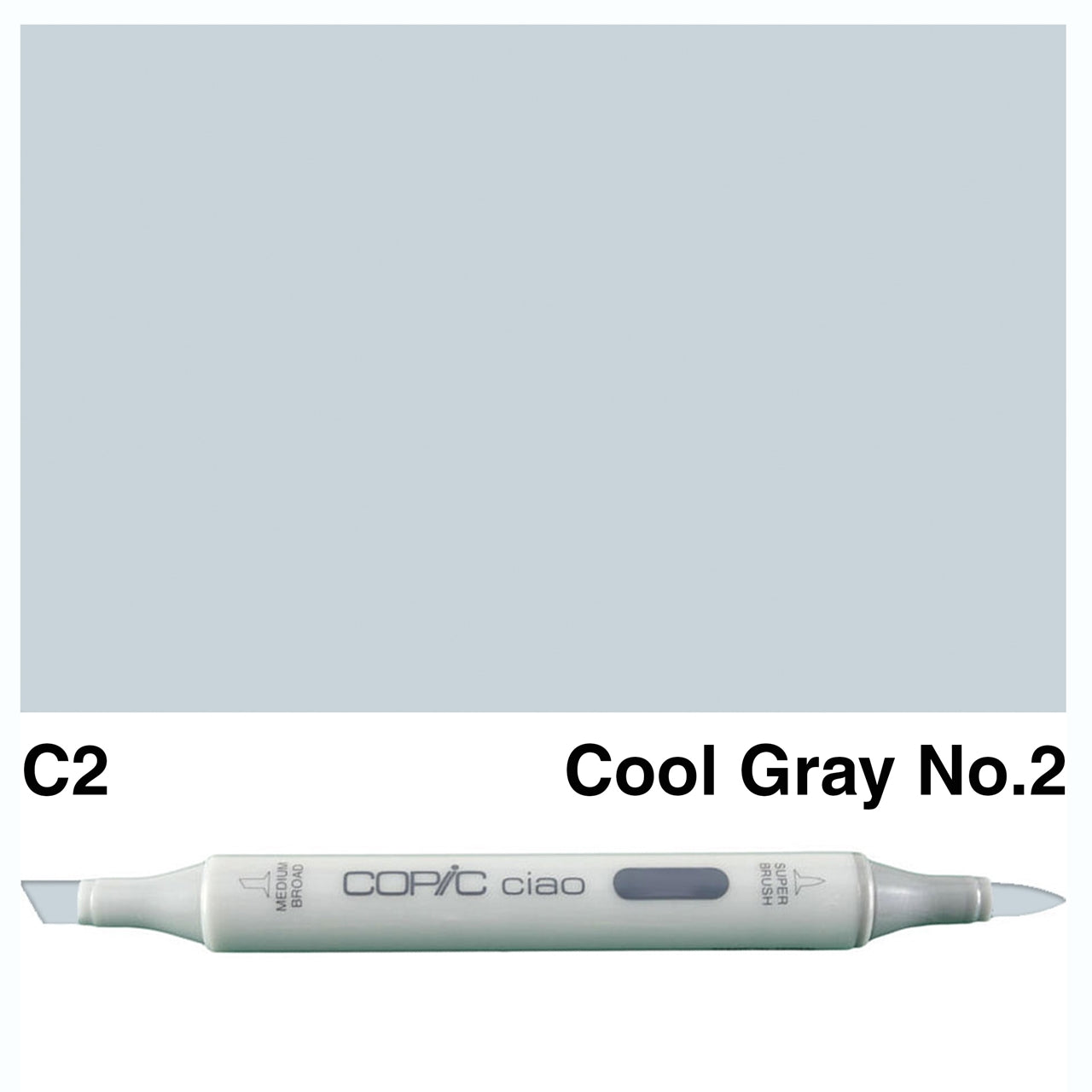 COPIC Ciao Marker COOL GREY (C0-C7)