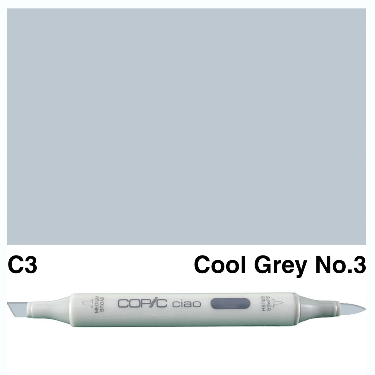 COPIC Ciao Marker COOL GREY (C0-C7)