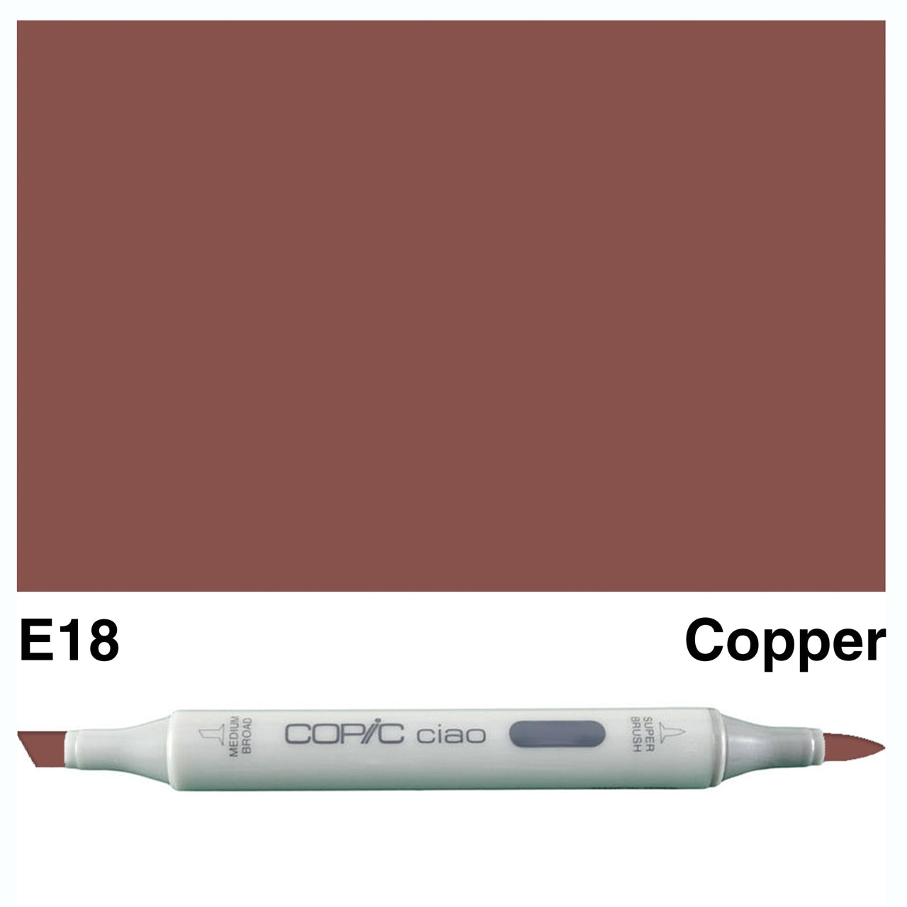 COPIC Ciao Marker EARTH TONES (E00-E35)