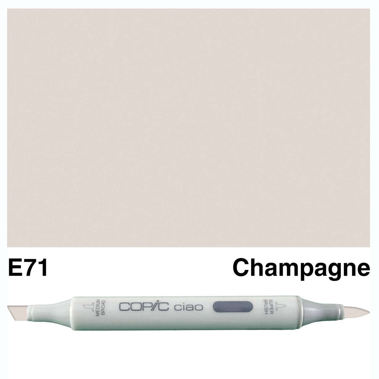 COPIC Ciao Marker EARTH TONES (E37-E95)