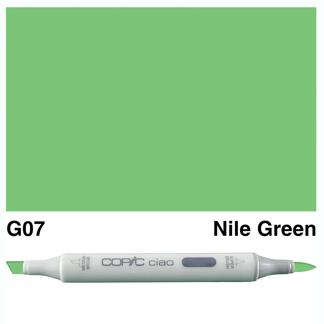 COPIC Ciao Marker GREEN (G000-G99)