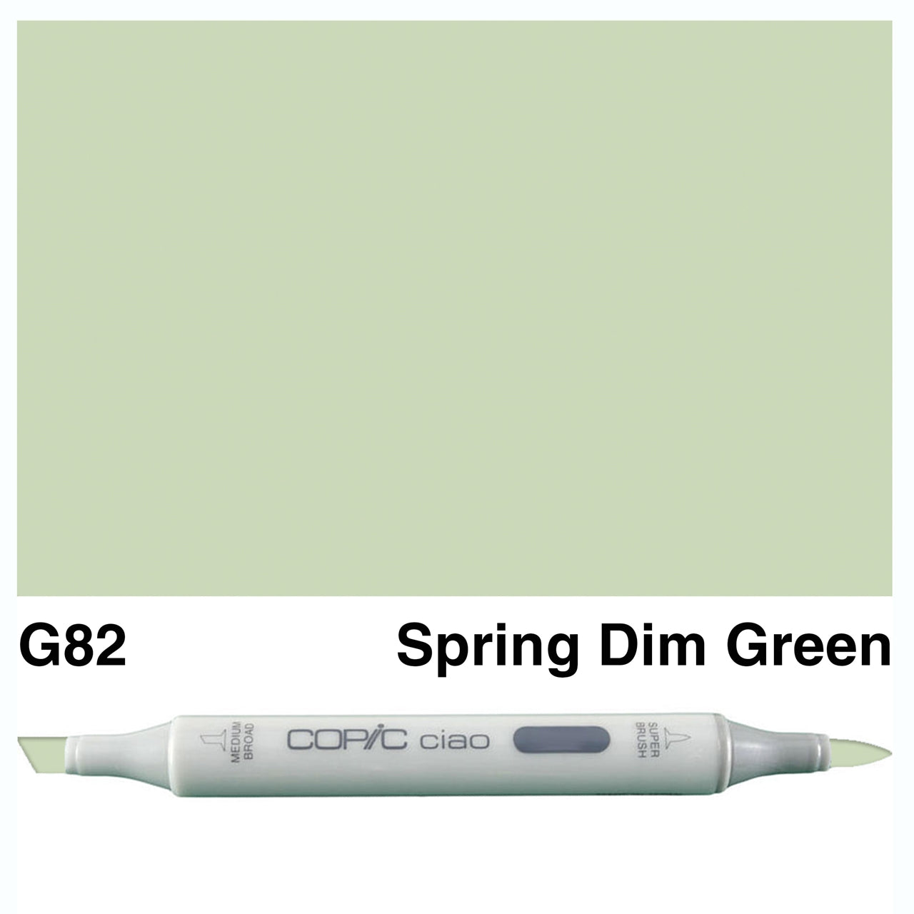 COPIC Ciao Marker GREEN (G000-G99)