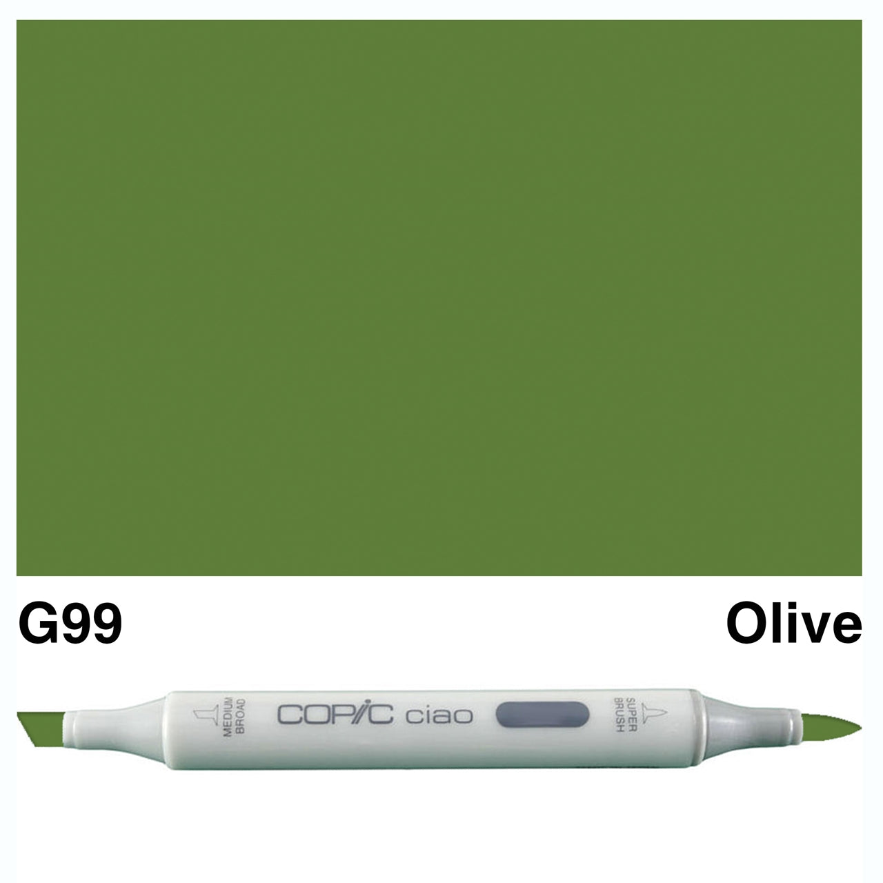COPIC Ciao Marker GREEN (G000-G99)