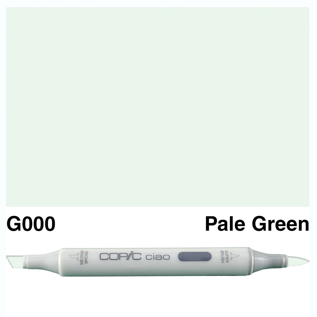 COPIC Ciao Marker GREEN (G000-G99)