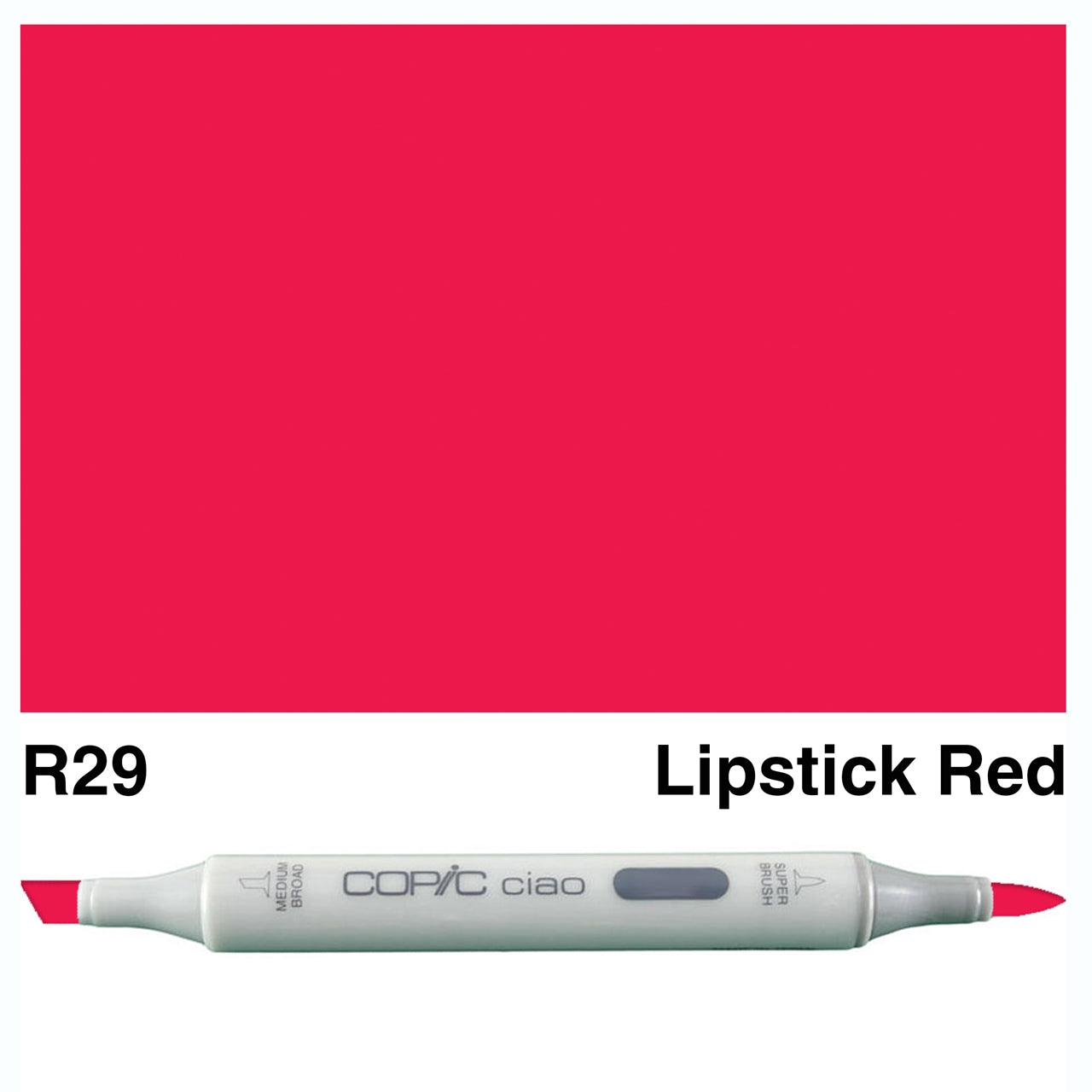 COPIC Ciao Marker RED (R000-R85)