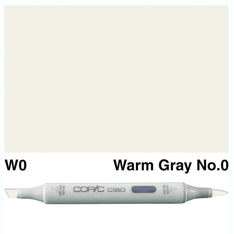COPIC Ciao Marker WARM GREY (W0-W7)