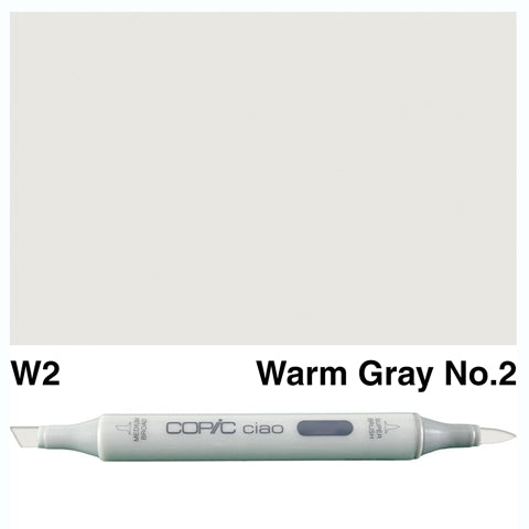 COPIC Ciao Marker WARM GREY (W0-W7)