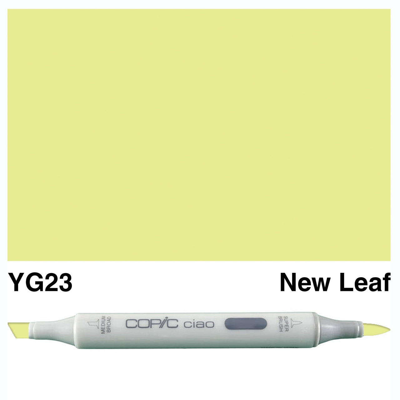 COPIC Ciao Marker YELLOW GREEN (YG00-YG95)